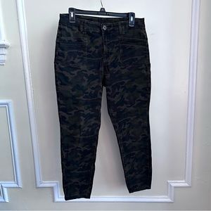 Hydraulic Army Camo Jeans Ankle Murray Skinny Size 10